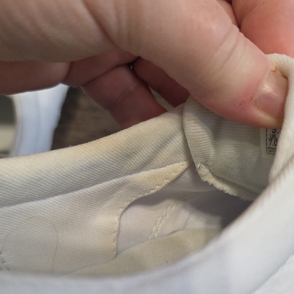 Vans Classic White Lace-Up Sneakers - Picture 8 of 8